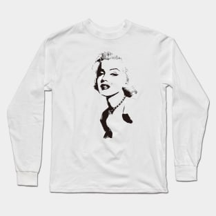 Beautifull lady Long Sleeve T-Shirt